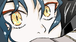 [Genshin Impact] Xiao/Zhongli Rolling Girl [Handwritten]