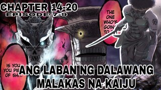 Ang Laban ng dalawang napakalakas na Kaiju!! Kaiju no 8 Tagalog Chapter 14-20/ episode  7-9