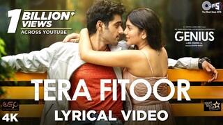 Tera Fitoor Lyrical  Genius  Utkarsh Sharma Ishita Chauhan  Arijit Si