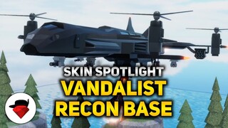 NEW Vandalist Recon Base | Skin Spotlight | Tower Blitz [ROBLOX]