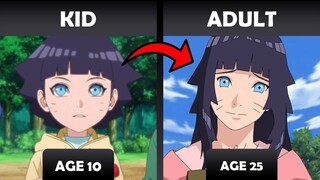 Evolution Of Himawari Uzumaki Over The Years