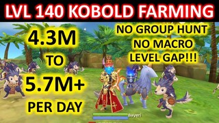 LEVEL 140 KOBOLD FARMING UPTO 5.7M PER DAY