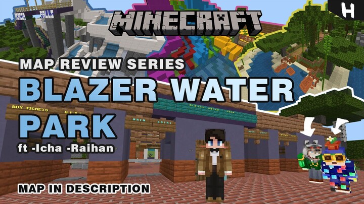 Berenang Bersama Anak Ayam | Blazer Water Park | Minecraft Indonesia