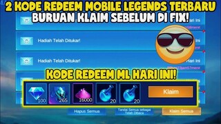 BURUAN! 2 KODE REDEEM ML KODE REDEEM MOBILE LEGENDS TERBARU HARI INI 25 MEI 2023