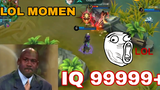 MOMEN NGAKAK MOBILE LEGEND IQ 9999+ !!