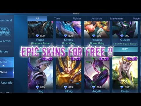 Epic Skins For Free KOL Streamer !?