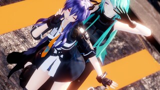 【明日方舟MMD/陈sir&星熊】刀客塔一上线就看见陈sir和星熊在……【东京夏日相会】