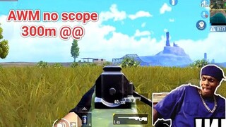 PUBG Mobile - Thử Thách Groza + AWM Không Gắn Scope | Nghi Vấn Thanh Niên Hack Speed