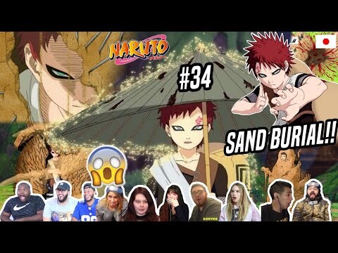 🔥Gaara's Cruel Strength 😨 | "Sand Burial"💥| Reaction Mashup |  [Naruto 20] ナルト