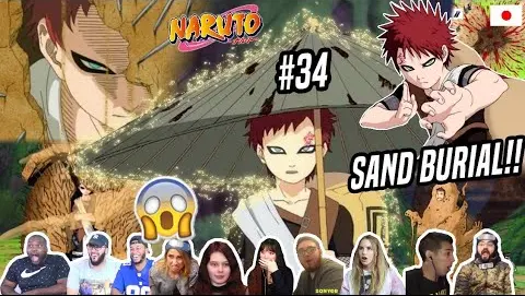 🔥Gaara's Cruel Strength 😨 | "Sand Burial"💥| Reaction Mashup |  [Naruto 20] ナルト