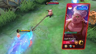 MEMPHY Meet TOP GLOBAL FRANCO KENZY In RANKED GAME!! - MLBB