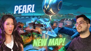 Dia do Santuário // Pearl Official Map Reveal | REACTION | VALORANT