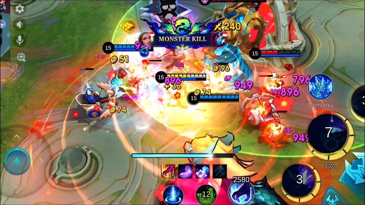 GAMEPLAY ODETTE HYPER DEMAGE NYA TERLALU SAKIT AUTO MANIAC 🥶