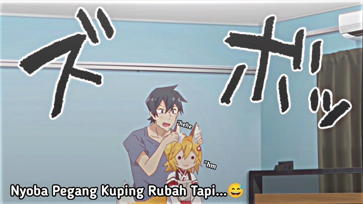 Nyoba Pegang Kuping Rubah Tapi..😅