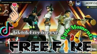 Tik tok ff free fire exe Epic Momen terbaru Jahil  pilihan kratif Terbaru&lucu terviral unik2019