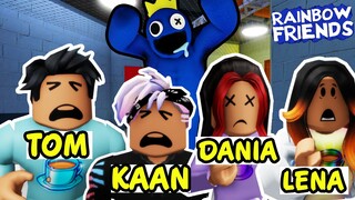 4 FREUNDE spielen 1.MAL GEMEINSAM RAINBOW FRIENDS! Kaan, Dania, Tom & Lena