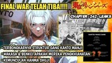 Tokyo Revengers Chapter 243 leaks - TOKYO MANJI VS KANTO MANJI !! Struktur Kanto Manji !! ada Hanma?
