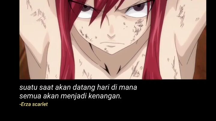 kata bijak erza scarlet #fairytail