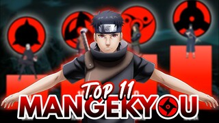 TOP 11 MANGEKYOU SHARINGAN 🔥🔥🔥 | Hachimaru-Kun