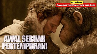 Akibat Kejadian Ini Pertempuran Besar Terjadi !!! | Alur Cerita Film DAWN OF THE PLANET OF THE APES