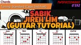 Jireh Lim - Sabik (Guitar Tutorial)