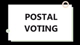 13_14 - POSTAL VOTING (VCM)