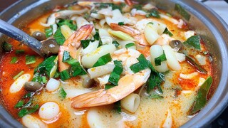 มักกะโรนีต้มยำกุ้งน้ำข้น by ครัวแล้วแต่เอ๋จ้าา