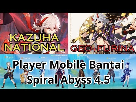 Spiral Abyss 4.5 Genshin Impact