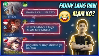 DELETE YT AT ML KAPAG HINDI AKO MVP! NAPAHIYA SILA SA LAKAS KO MAG KARLTUSOK HAHAHAHAHA! | MLBB