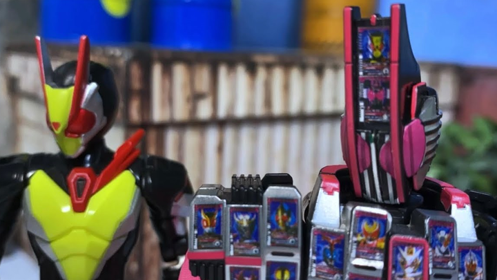 【สต็อปโมชันแอนิเมชั่น】【koマり】仮เลดี้ライダーデジケイドCONプラートフォーム21 vsアナザーデジケイド【God Lord 21VS ทหารม้าอิมพีเรียล