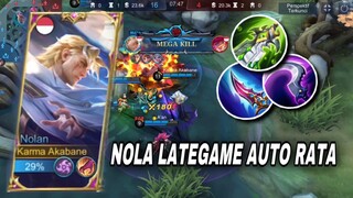 Nolan lategame auto rata