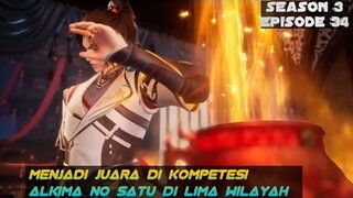 The Proud Emperor Of Eternity season 3 episode 34 (104) versi novel bahasa Indonesia