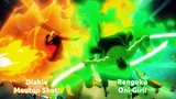 Momen Epik Anime - Serangan Gabungan Zoro Dan Sanji Membuat King Dan Queen Terlempar