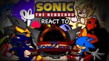 Sonic Characters react to Friday Night Funkin vs SONIC.EXE 2.5/3.0 || FULL WEEK // PART 2
