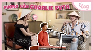 Vy hỏi, Charlie Puth trả lời | Chuyến đi công tác đáng iu VyLog