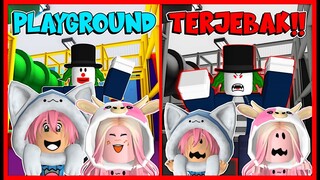 TIDAK!! KITA TERJEBAK DI TEMPAT BERMAIN BADUT GILA!! Feat @MOOMOO Patchy's Playhouse Roblox