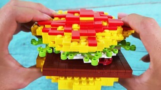 LEGO Hamburger - เลโก้ในชีวิตจริง การทำอาหารแบบสต็อปโมชั่น & ASMR