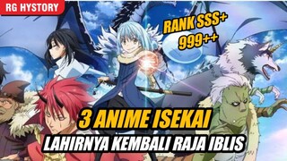 REKOMENDASI 3 ANIME RAJA IBLIS BEREINKARNASI KE DUNIA MODERN