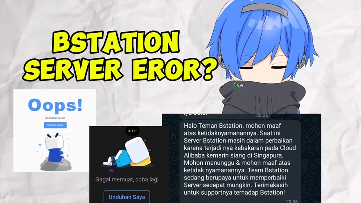 BSTATION KALIAN JUGA ERROR GINI GAK GUYS?