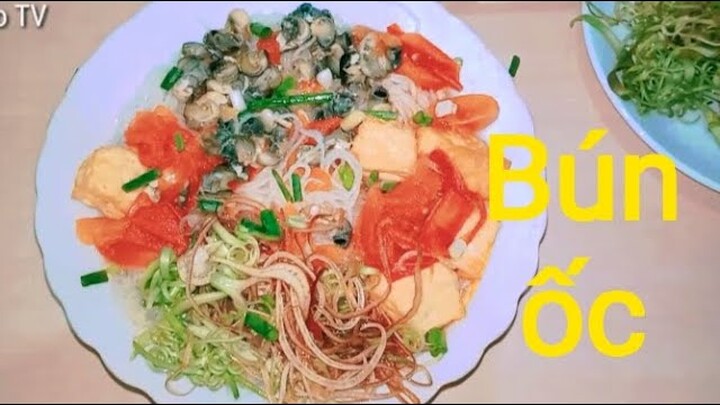 bún ốc ngon - Snail rice noodles / Meo TV