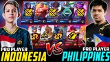 INDONESIA PRO PLAYER vs. PHILIPPINES PRO PLAYER in SINGAPORE SERVER PREPARING FOR M2 ~ MOBILE LEGEND
