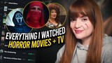 EVERYTHING I WATCHED IN APRIL HORROR and TV RECOMMENDATIONS | WRAP UP