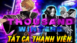 Tất Cả Các Thành Viên Băng Thousand Winters Trong Tokyo Revengers | Takemichi Làm Thủ Lĩnh