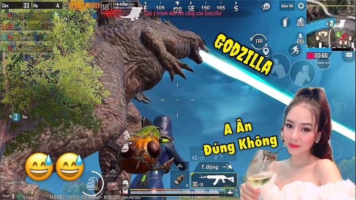 PUBG Mobile _ Trà Trộn Cộng Đồng - Trải Nghiệm Event Godzilla Gặp Luôn Viewer 😂
