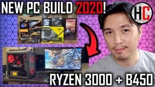 New PC Day: Building Big Bro's $1200 2020 Rig! (Another AMD Ryzen 3000 + B450 Success)