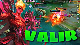 FULL SKILL VALIR GAMEPLAY 😱