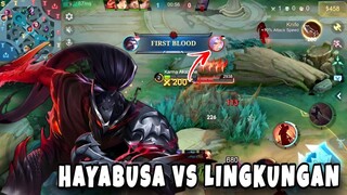 HAYABUSA VS LINGKUNGAN