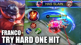 HARDEST ONE HIT TRYOUT | FRANCO ONE HIT BUILD