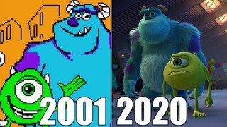 Evolution of Monsters, Inc. Games [2001-2020]