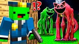 Why MIKEY and JJ Became CatNap NightMare and ATTACK MIKEY and JJ ? - in Minecraft Maizen